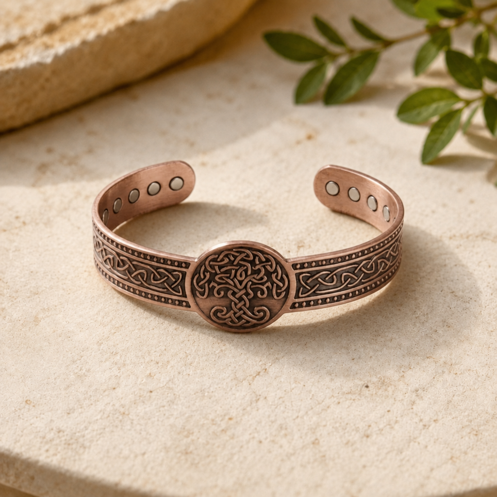 Mary's Arbor Copper Bracelet