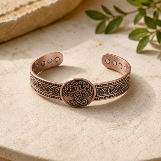 Mary's Arbor Copper Bracelet