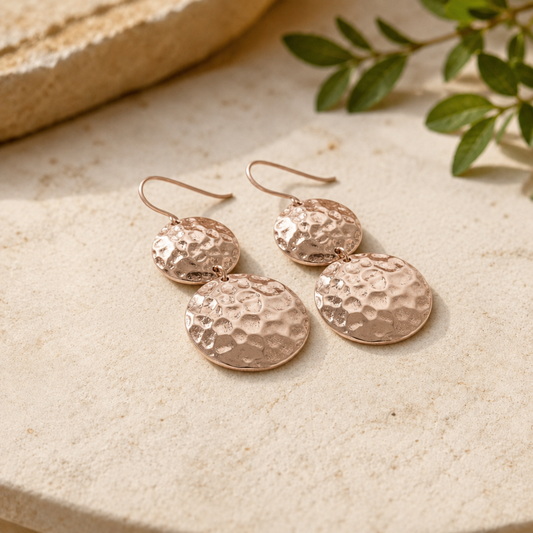 Mary's Soleil Copper Earrings