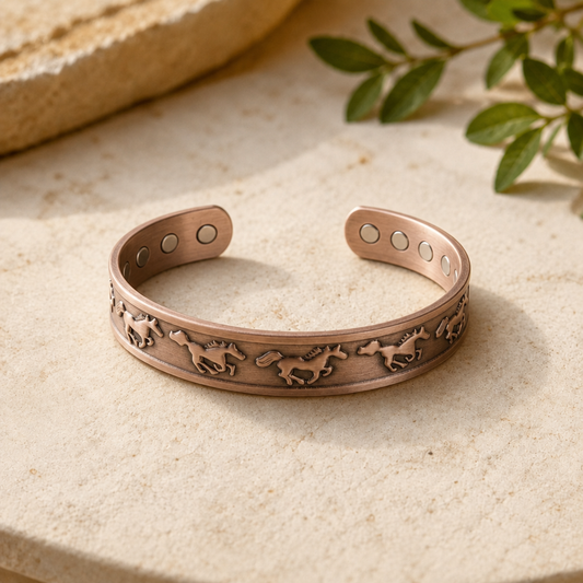 Mary's Horse Copper Bracelet