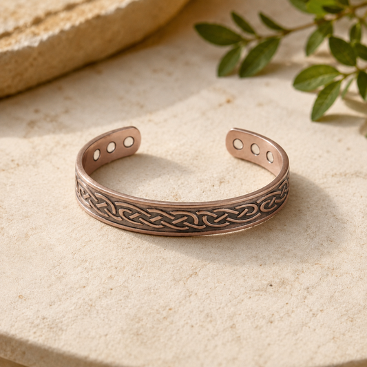 Mary's Lavandula Copper Bracelet