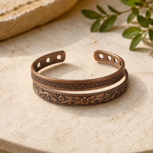 Mary's Forge Copper Bracelet Set