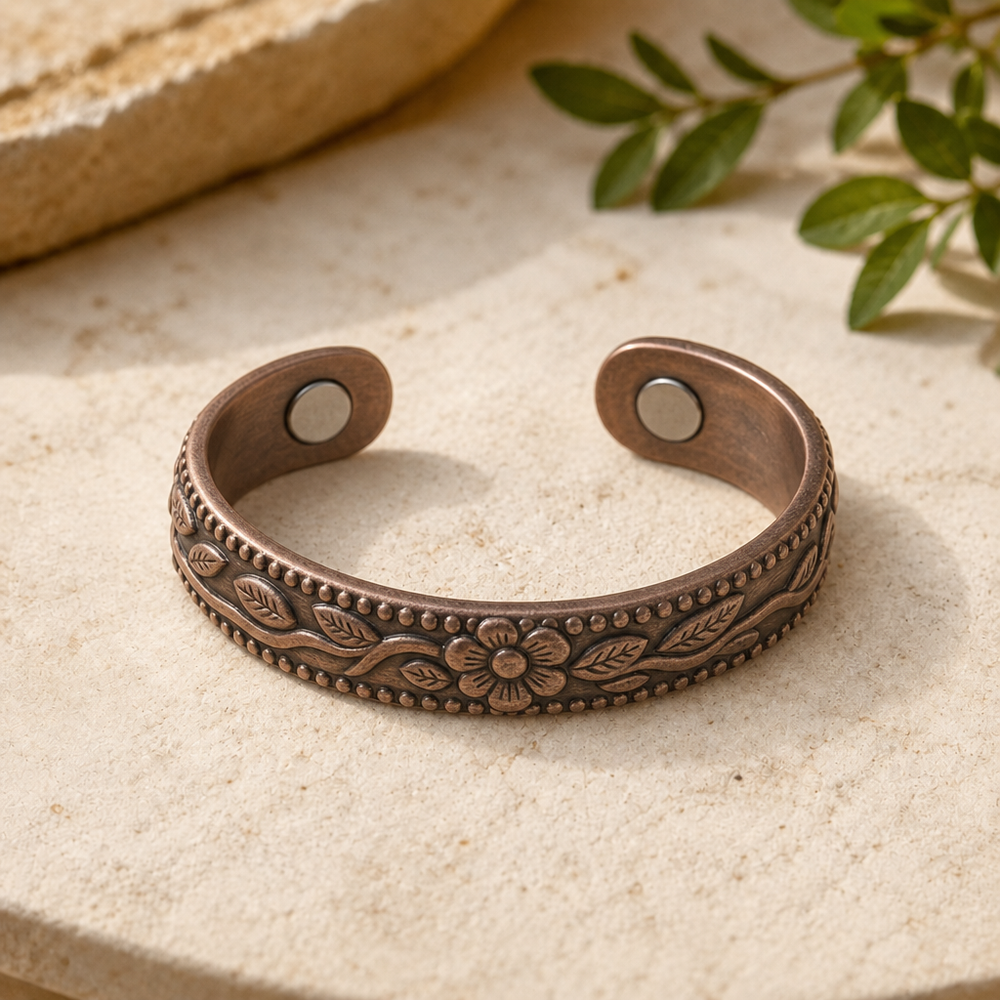 Mary's Petal Copper Ring