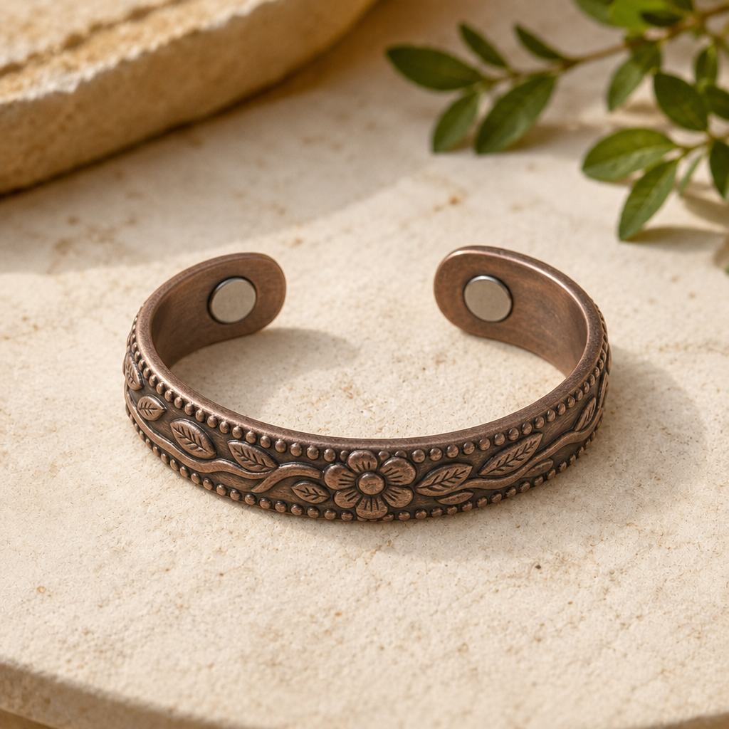 Mary's Petal Copper Ring
