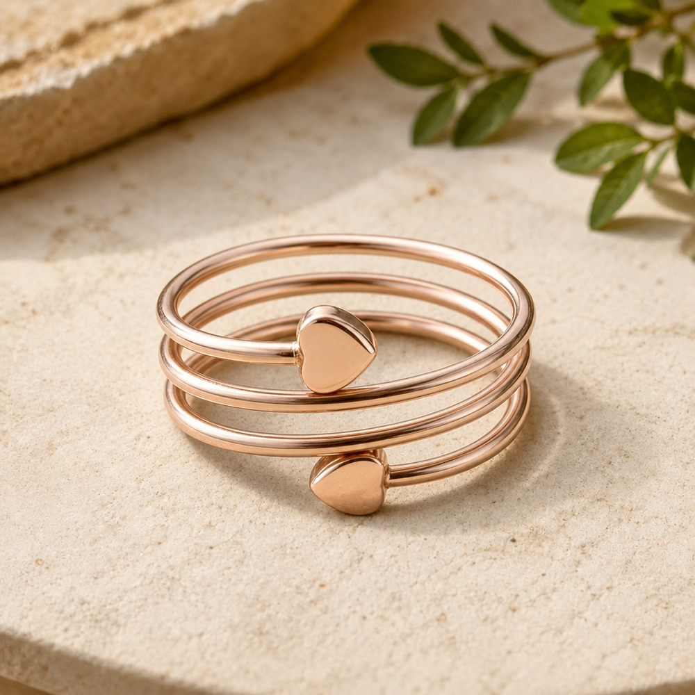 Mary's Blush Copper Ring