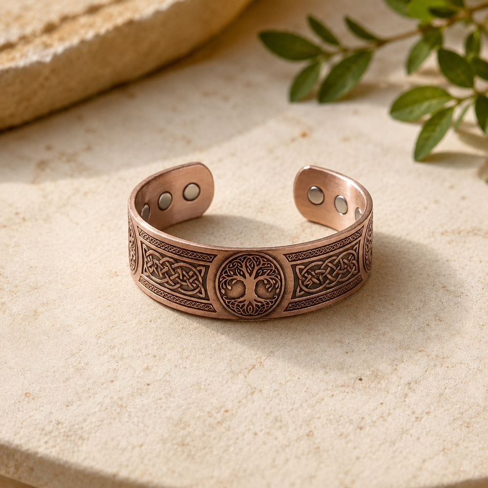 Mary's Bough Copper Bracelet
