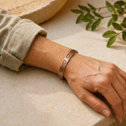 Mary's Hearth Copper Bracelet