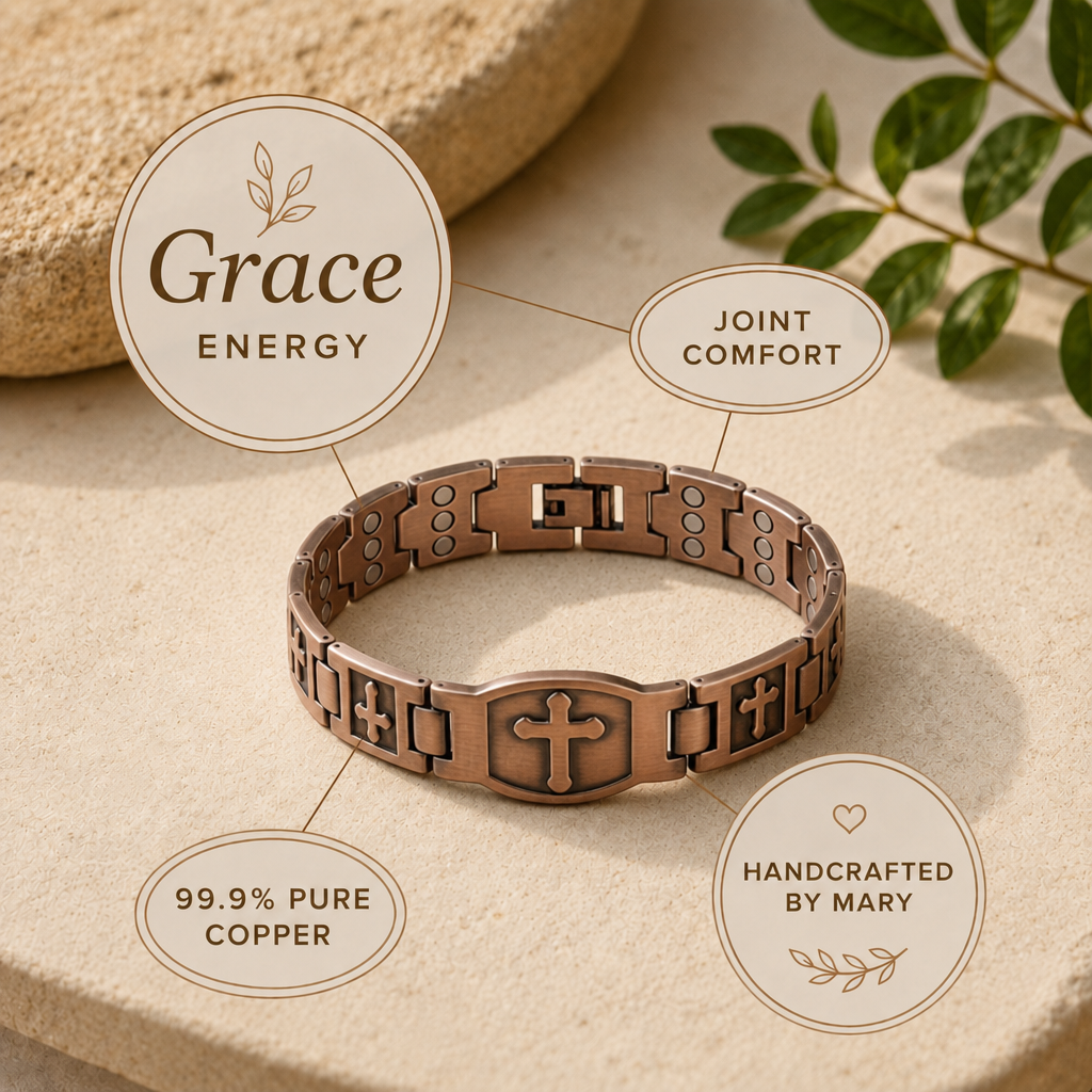 Mary's Grace Copper Bracelet
