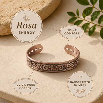 Mary's Rosa Copper Bracelet