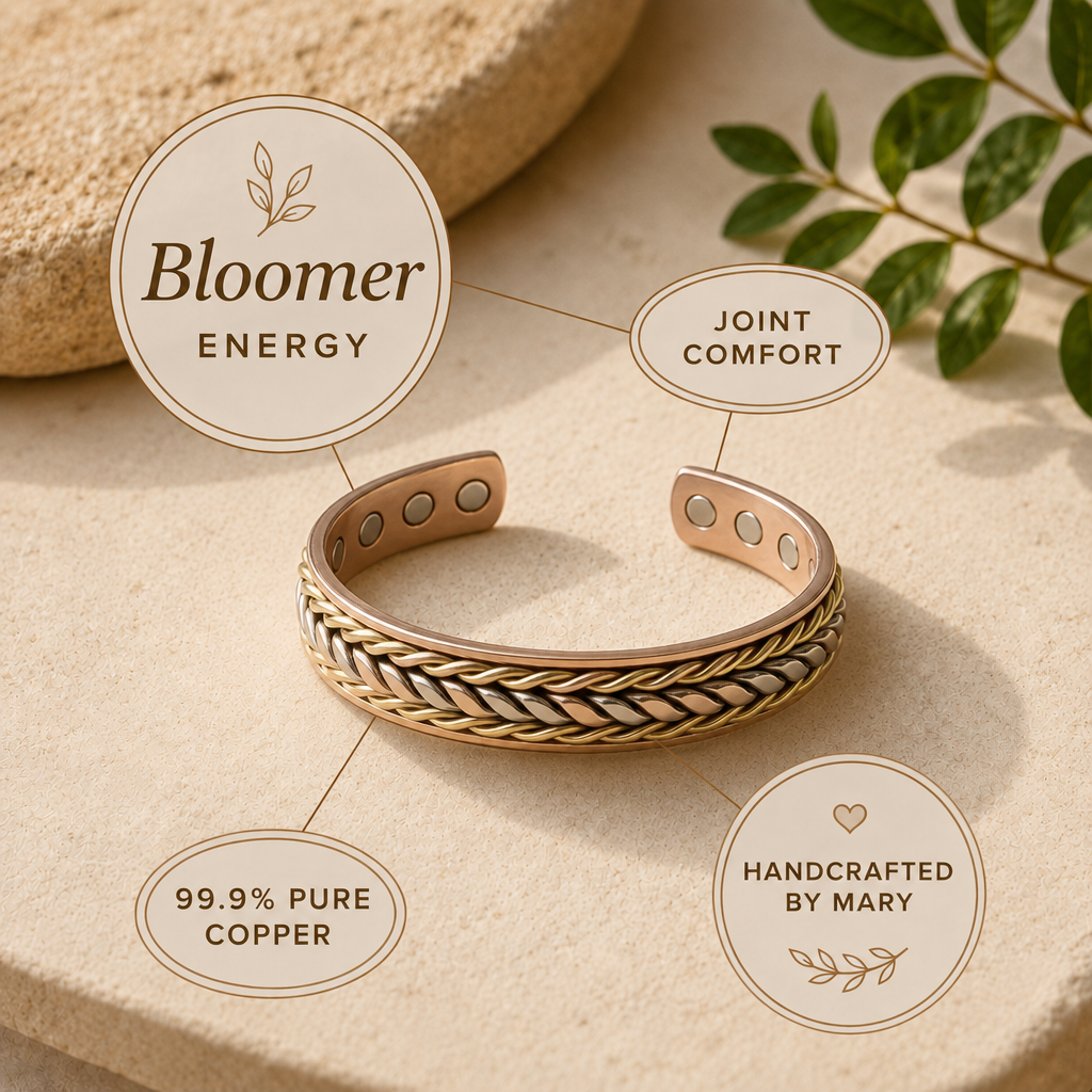 Mary's Bloomer Copper Bracelet