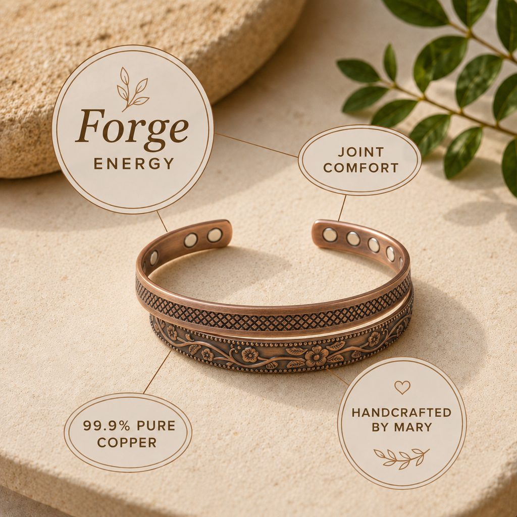 Mary's Forge Copper Bracelet Set