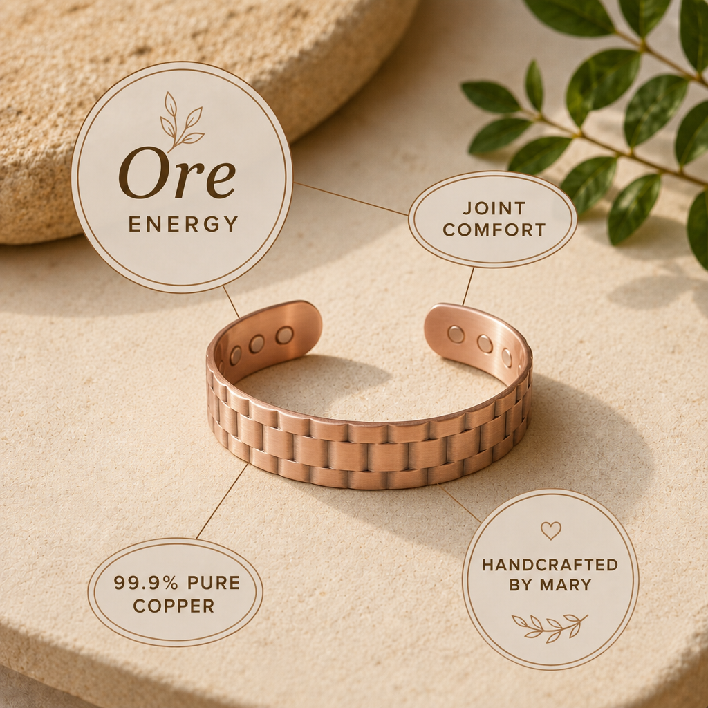 Mary's Ore Men's Copper Bracelet