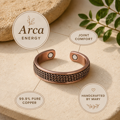 Mary's Arca Copper Ring