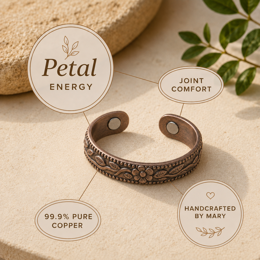 Mary's Petal Copper Ring