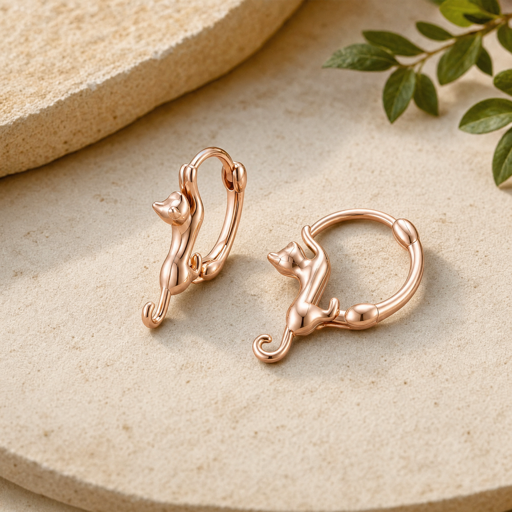 Mary's Kiln Copper Earrings