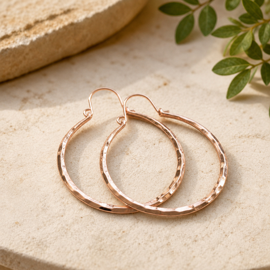 Mary's Willow Copper Earrings