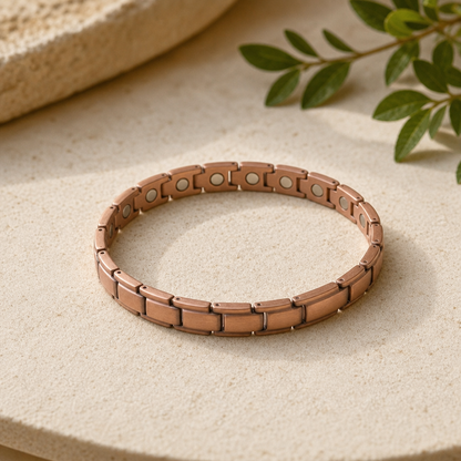 Mary's Shore Copper Anklet