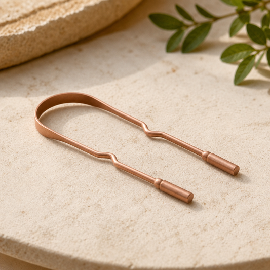 Mary's Copper Tongue Scraper