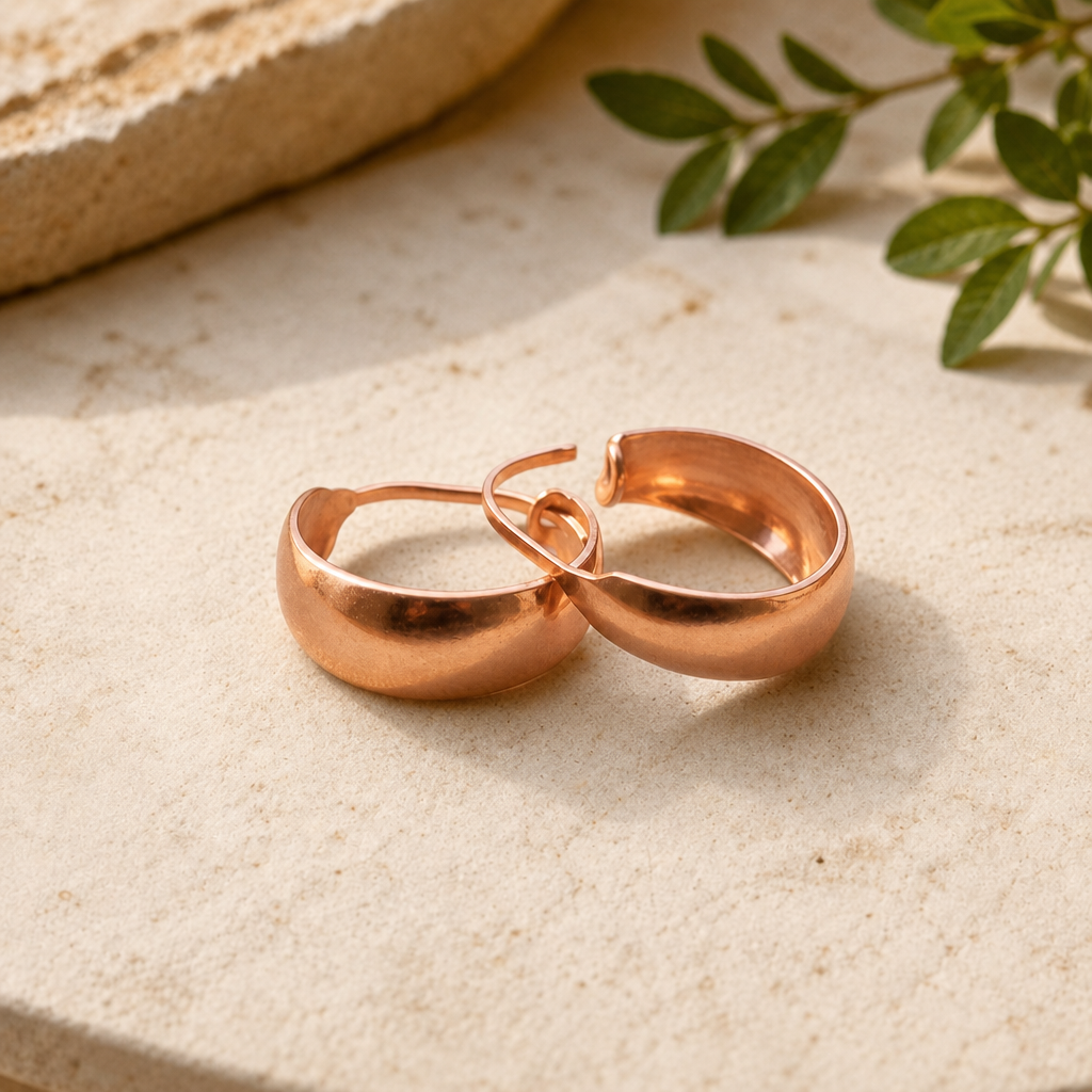 Mary's Dell Copper Earrings