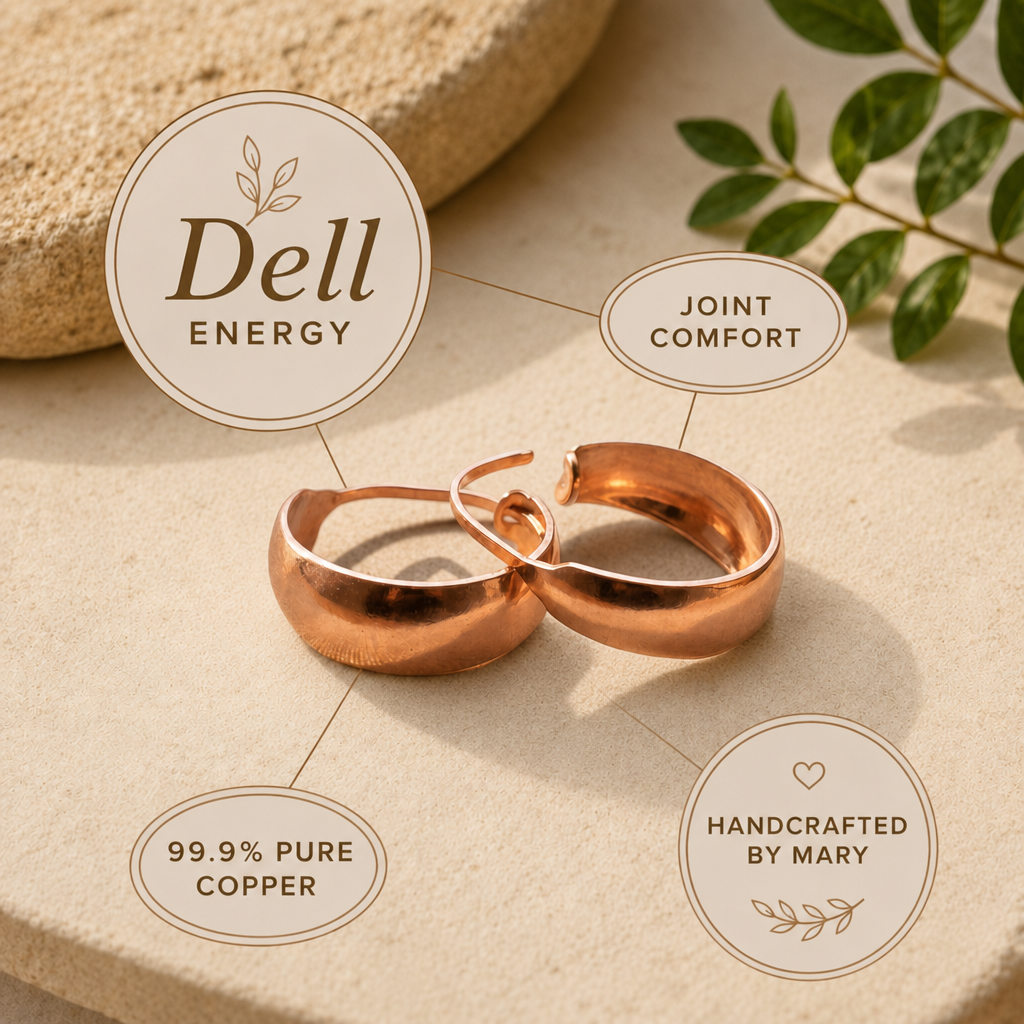 Mary's Dell Copper Earrings