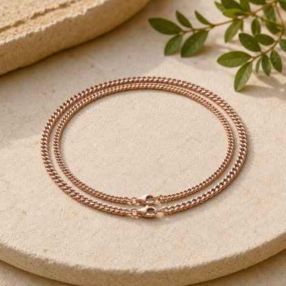 Mary's Chain Copper Necklace