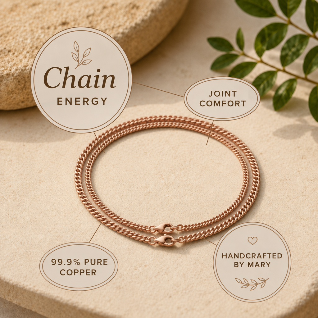 Mary's Chain Copper Necklace