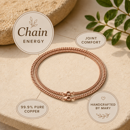 Mary's Chain Copper Necklace