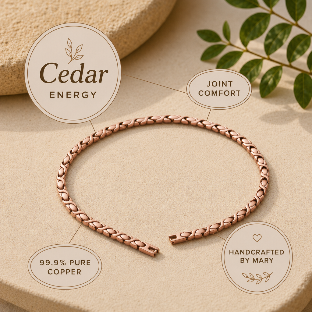 Mary's Cedar Copper Necklace