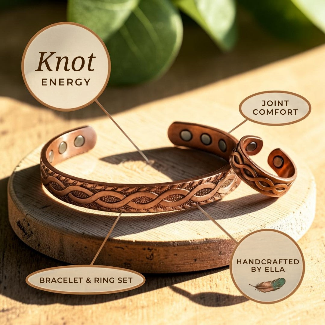 Mary's Knot Copper Set