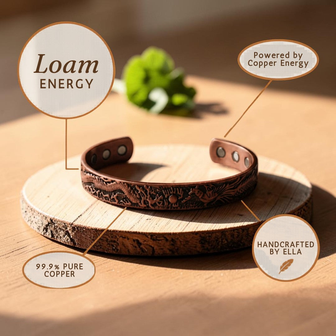 Mary's Loam Copper Bracelet