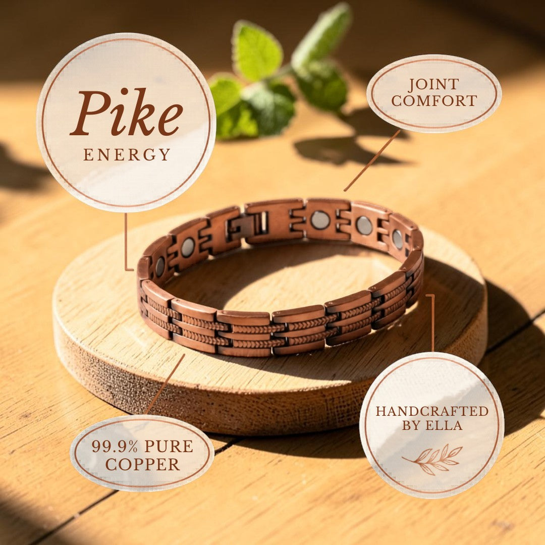 Mary's Pike Men's Copper Bracelet