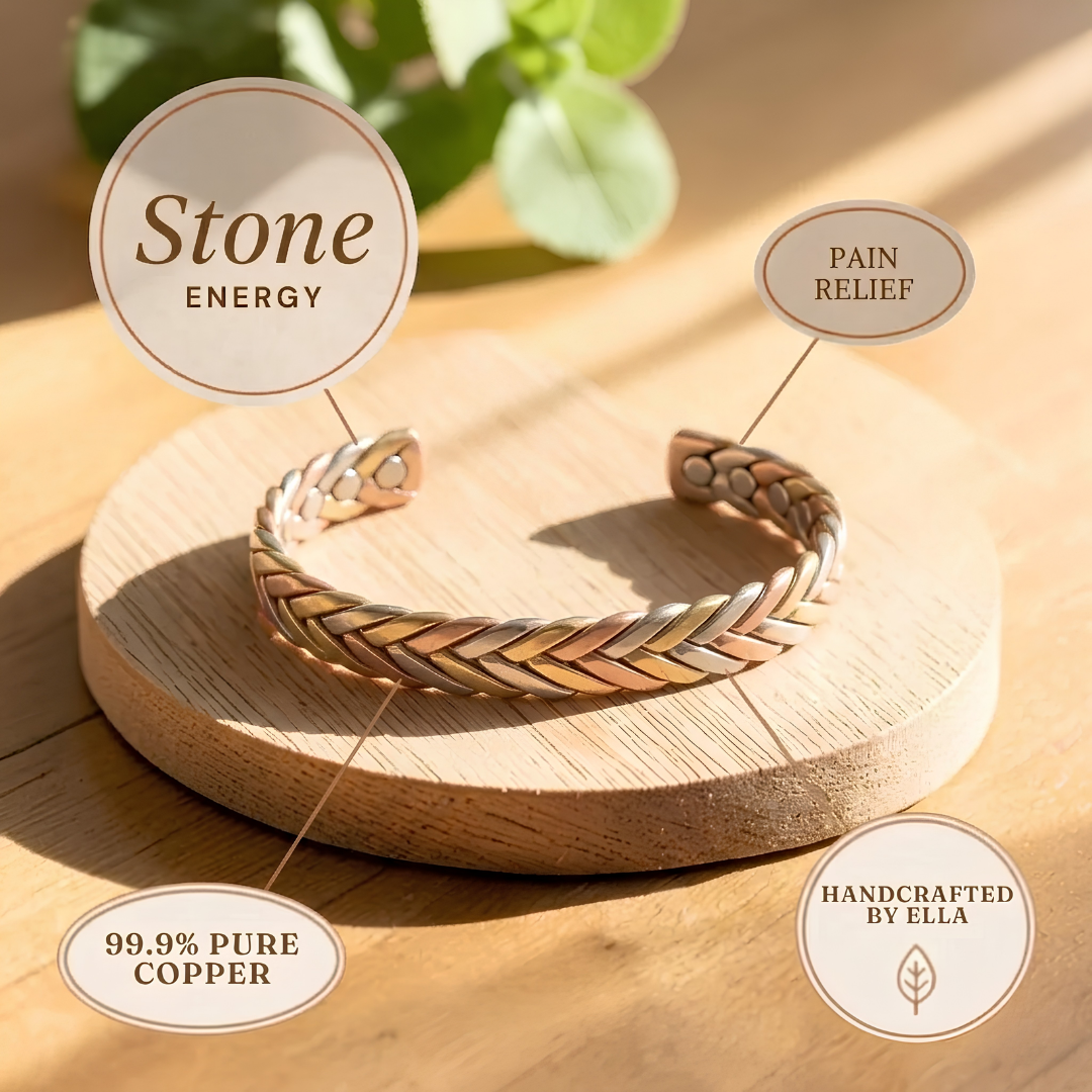 Mary's Stone Copper Bracelet
