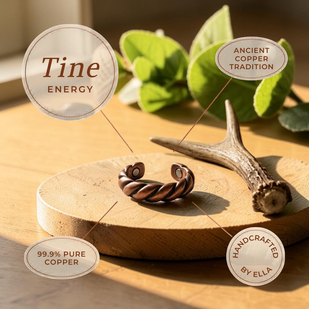 Mary's Tine Copper Ring