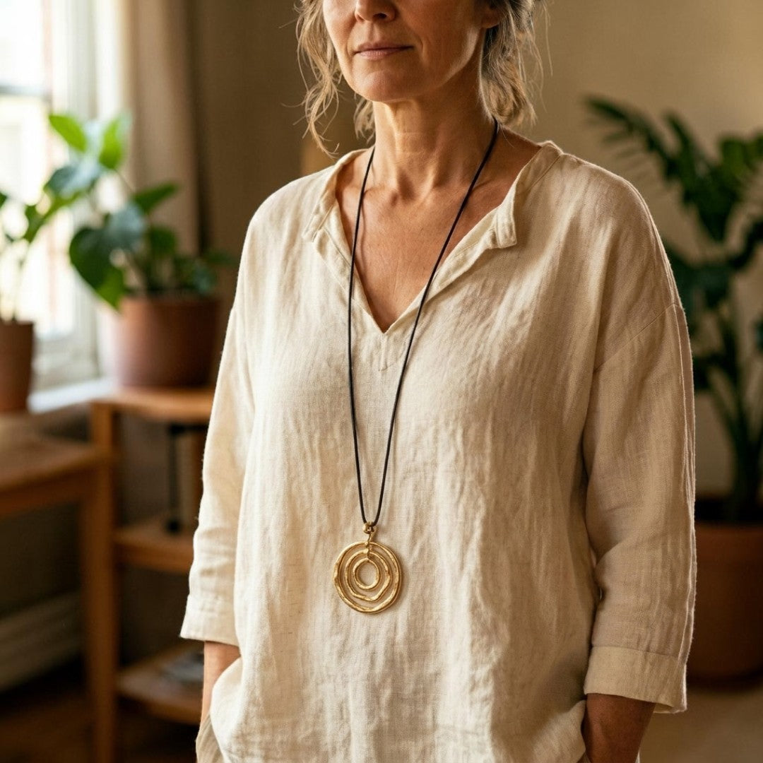 Mary's Toller Copper Necklace