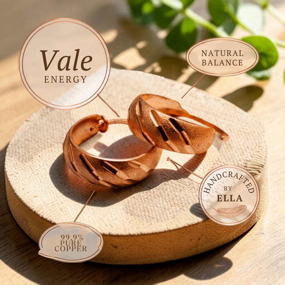 Mary's Vale Copper Earrings