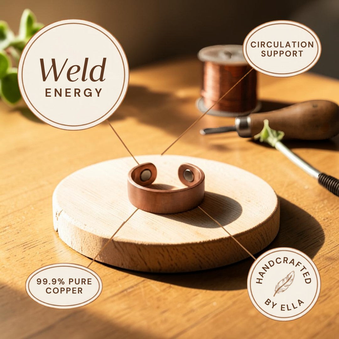 Mary's Weld Copper Ring